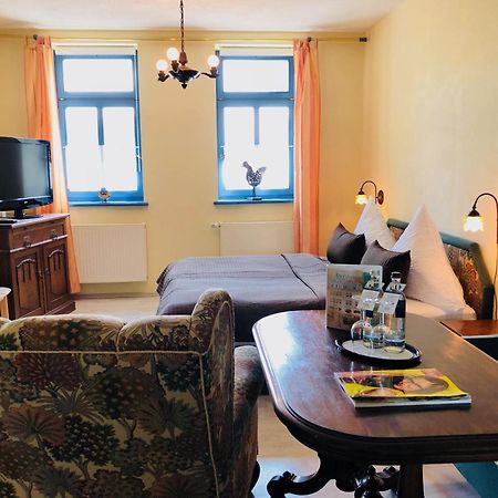 Hotel-Restaurant Thueringer Hof Bad Frankenhausen Phòng bức ảnh
