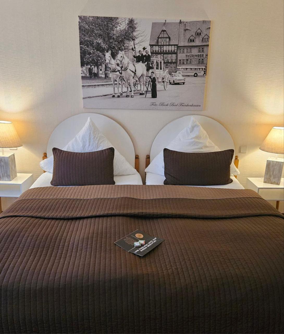 Hotel-Restaurant Thueringer Hof Bad Frankenhausen Ngoại thất bức ảnh