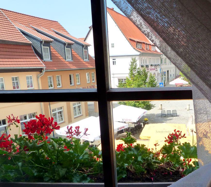 Hotel-Restaurant Thueringer Hof Bad Frankenhausen Ngoại thất bức ảnh